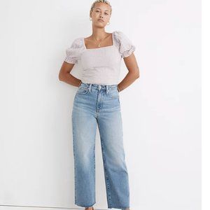 MADEWELL PETITE CURVY PERFECT VINTAGE JEANS